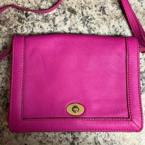 J.Crew “Tillary” Hot-pink Crossbody Purse